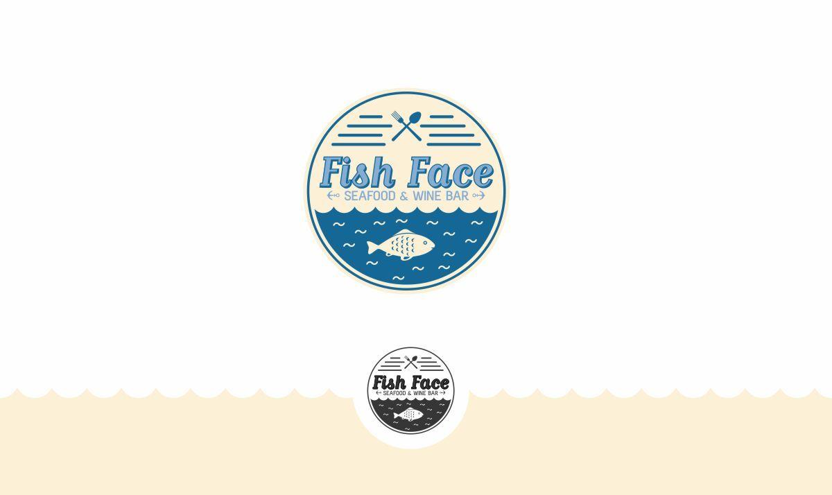 Fish Face Logo - Modern, Elegant, Seafood Restaurant Logo Design for Fish Face ...