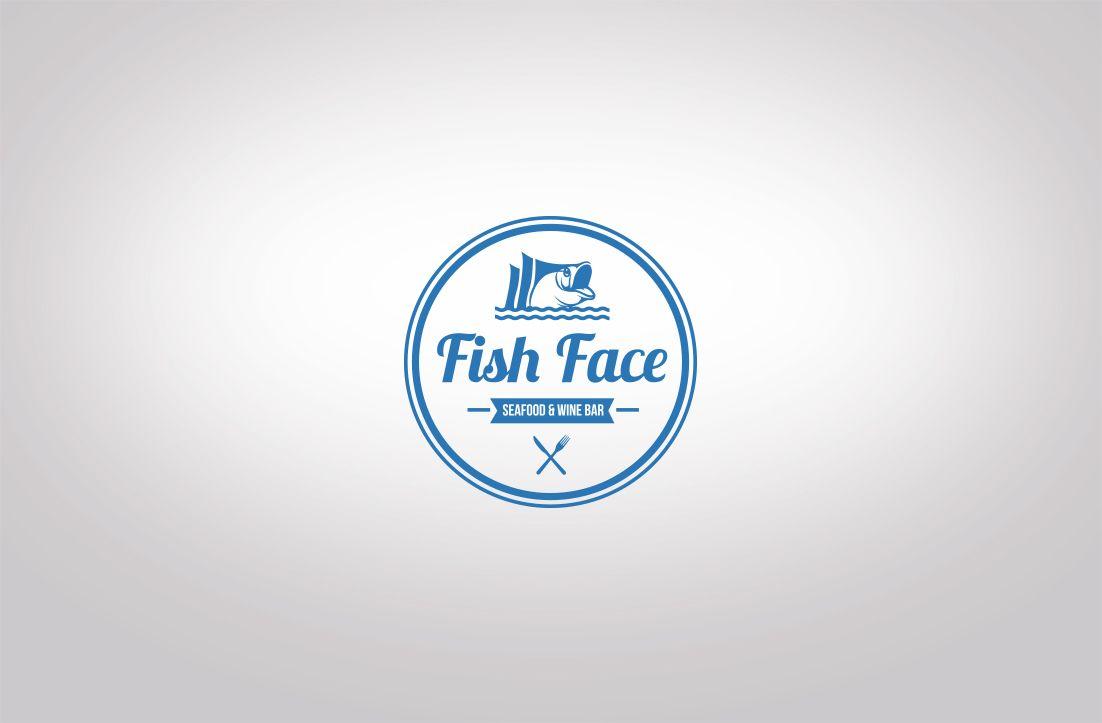 Fish Face Logo - Modern, Elegant, Seafood Restaurant Logo Design for Fish Face ...