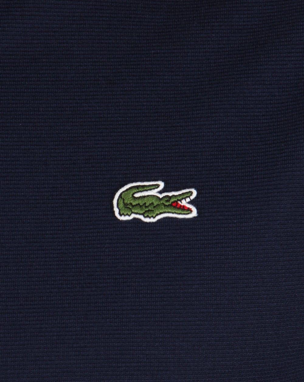 Lacoste Shirt Logo - Lacoste Polo Shirt Navy, short, sleeve, old skool, retro