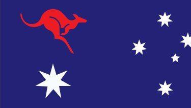 Kangaroo Australian Flag Logo - We need a new Australian flag - something like this