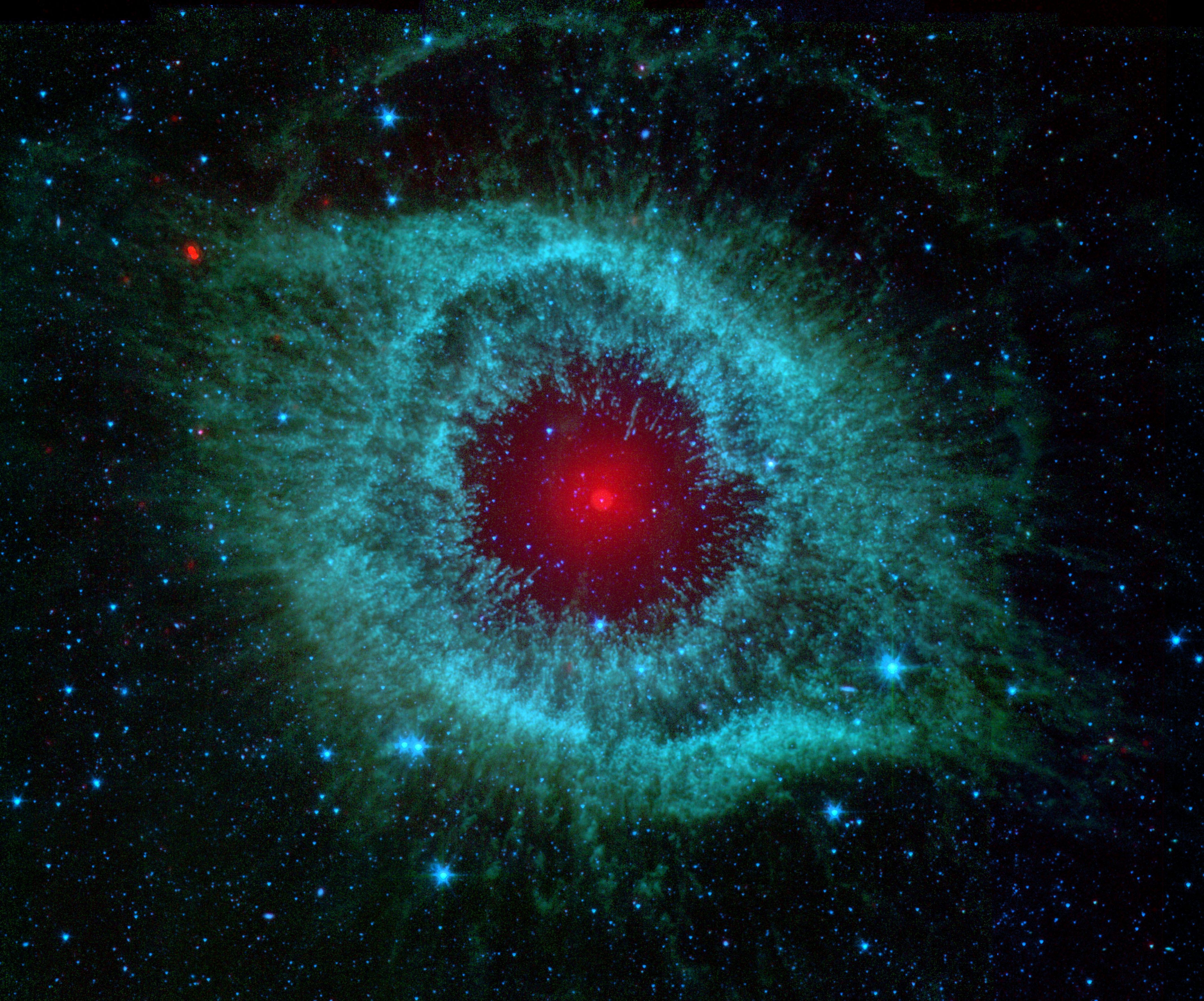 Green Eye Helix Logo - Helix Nebula