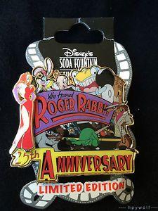 Roger Rabbit Logo - DSF Disney WHO FRAMED ROGER RABBIT 25th ANNIVERSARY Pin Jessica ...