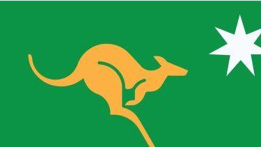 Kangaroo Australian Flag Logo - We need a new Australian flag like this