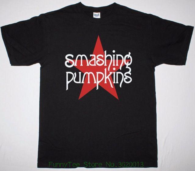 Smashing Pumpkins Logo - The Smashing Pumpkins Star Logo Black T Shirt Silverchair Bush Zwan ...