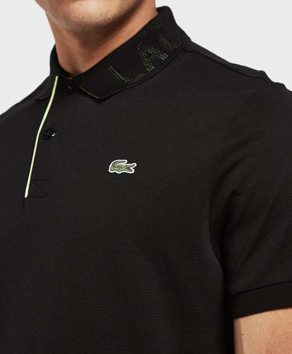 Lacoste Shirt Logo - Lacoste Logo Collar Short Sleeve Polo Shirt | scotts Menswear