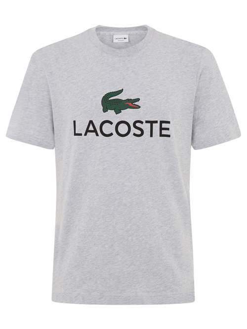 Lacoste Shirt Logo - Lacoste Large Logo T-shirt - House of Fraser