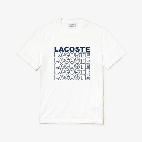Lacoste Shirt Logo - Men's Crew Neck Cotton T-shirt | LACOSTE