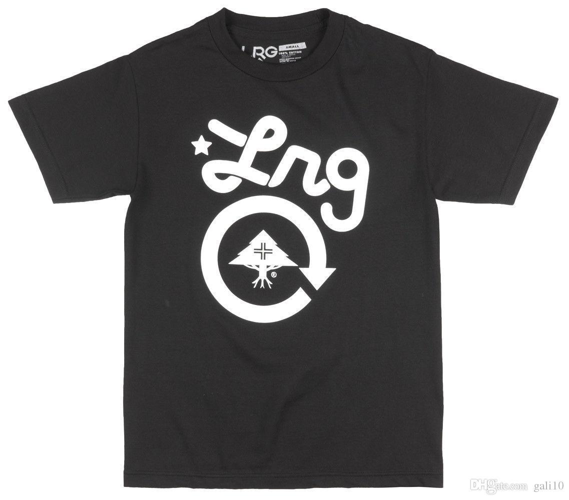 Cool LRG Logo - LRG Loop Logo T Shirt Lifted Research Streetwear Mens Black Cool T