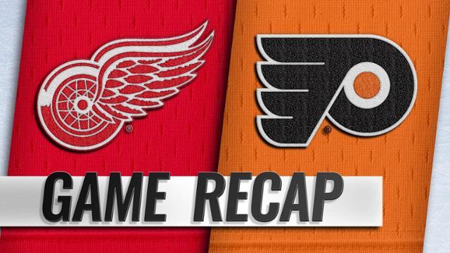 Red vs Logo - Recap: DET 2, PHI 3 | NHL.com