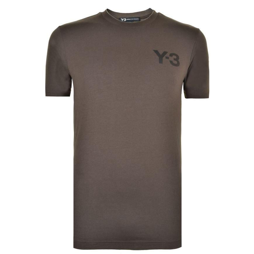 Cool LRG Logo - Men Cool Y3 Logo T Shirt Black Olive Y3 T Shirts Sale T81v4010