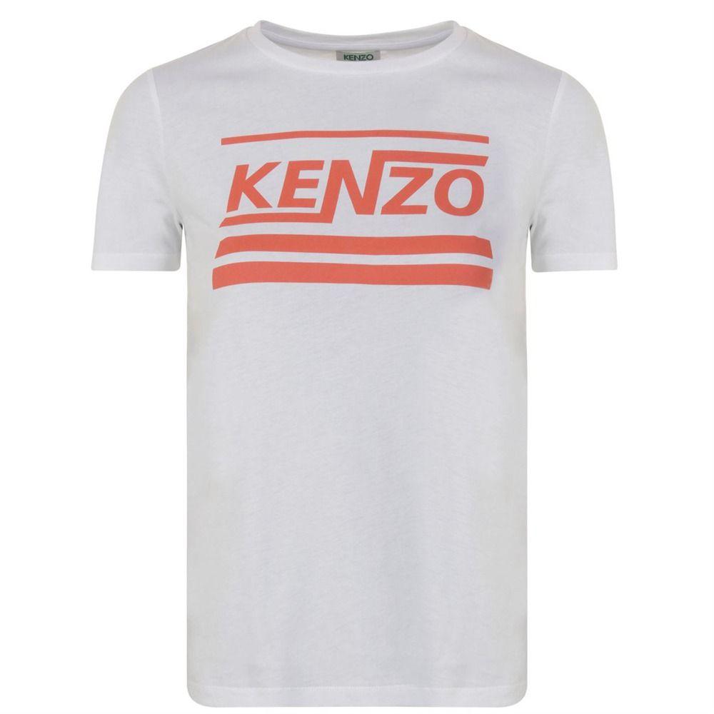 Cool LRG Logo - Classic Kenzo Online Store Logo Crew Neck T Shirt With White
