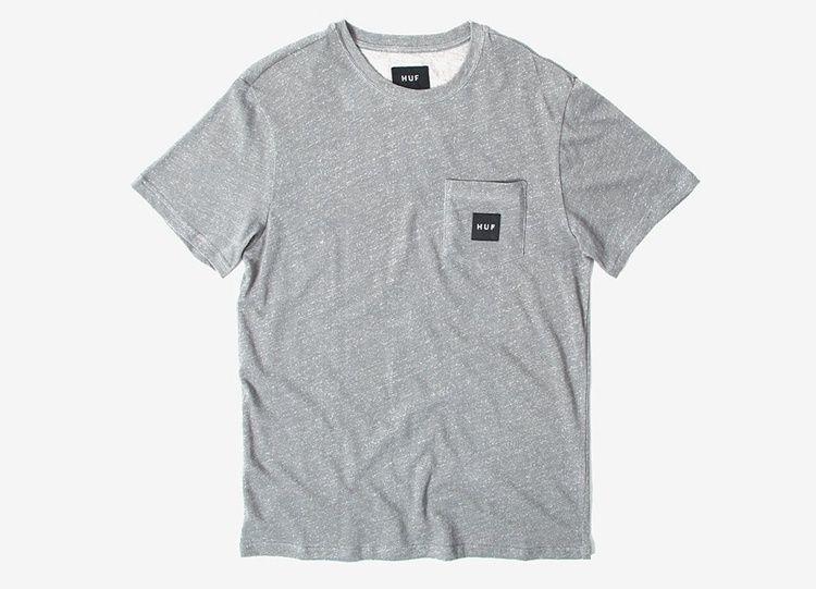 Cool LRG Logo - Offer Special Of HUF Fast Delivery HUF Heather Box Logo Pocket T