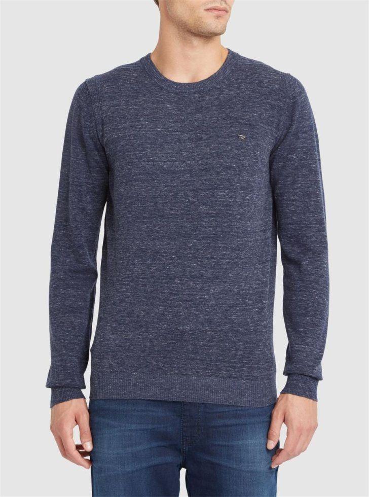 Cool LRG Logo - Cool Diesel Blue and Grey Maniky Chest Logo Round Neck Sweater, Mens ...