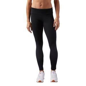 Long F Logo - Leggings F Logo Reebok Black Women