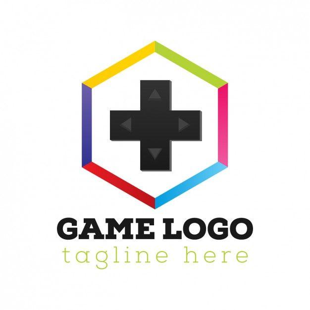 Colorful Gaming Logo - Game console logo template Vector | Free Download