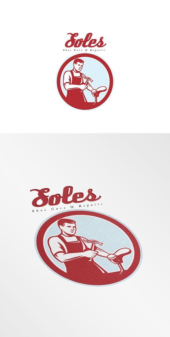 Shoe Sole Logo - Soles Shoe Repair Logo | นามบัตรช่างตั้ม | Logos, Logo design, Logo ...