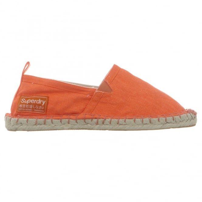 Shoe Sole Logo - Superdry Womens shoe Sole with Logo Orange GS0IS233F1