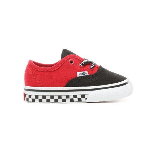 Shoe Sole Logo - Toddler Logo Pop Authentic Shoes (1-4 years) | Black | Vans