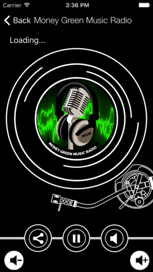 Green Music Radio Logo - Money Green Music Radio on the App Store