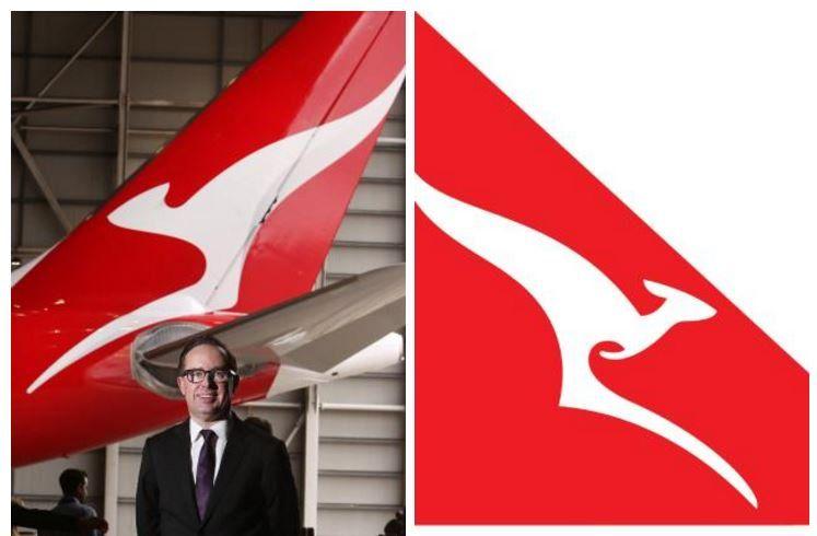 Qantas New Logo - Paw imitation? qantas' new logo has been a roo-d shock for most ...