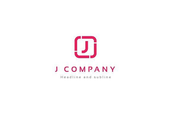 J Company Logo - J company logo. ~ Logo Templates ~ Creative Market