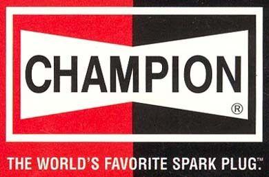 1960 Champion Spark Plugs Logo - Spark Plug champion RC10ECC - MARITIMUS. The Yachtshop, All rights ...