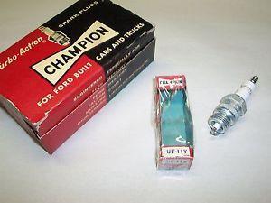 1960 Champion Spark Plugs Logo - Spark Plug Set - Ford 6cyl, 1960-69 - Champion UF11Y replaces 870 ...