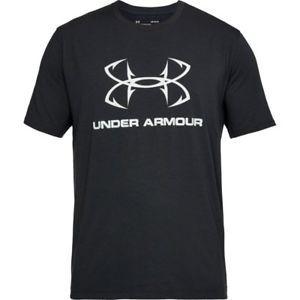 Under Armour Fish Hook Logo - Under Armour Fish Hook Sportstyle Short Sleeve Tee Shirt Black