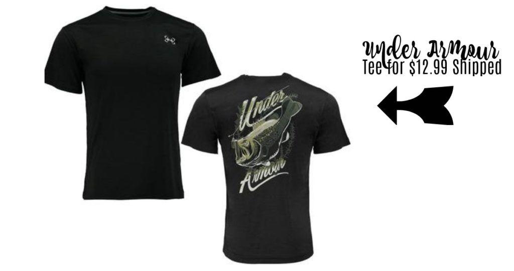 Under Armour Fish Hook Logo - Under Armour Fishing Hook Logo Tee for $12.99 Shipped - Southern Savers