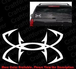 Under Armour Fish Hook Logo - Under Armour Fishing Hooks- Car/SUV/Truck/Boat Vinyl Die-Cut Decal ...