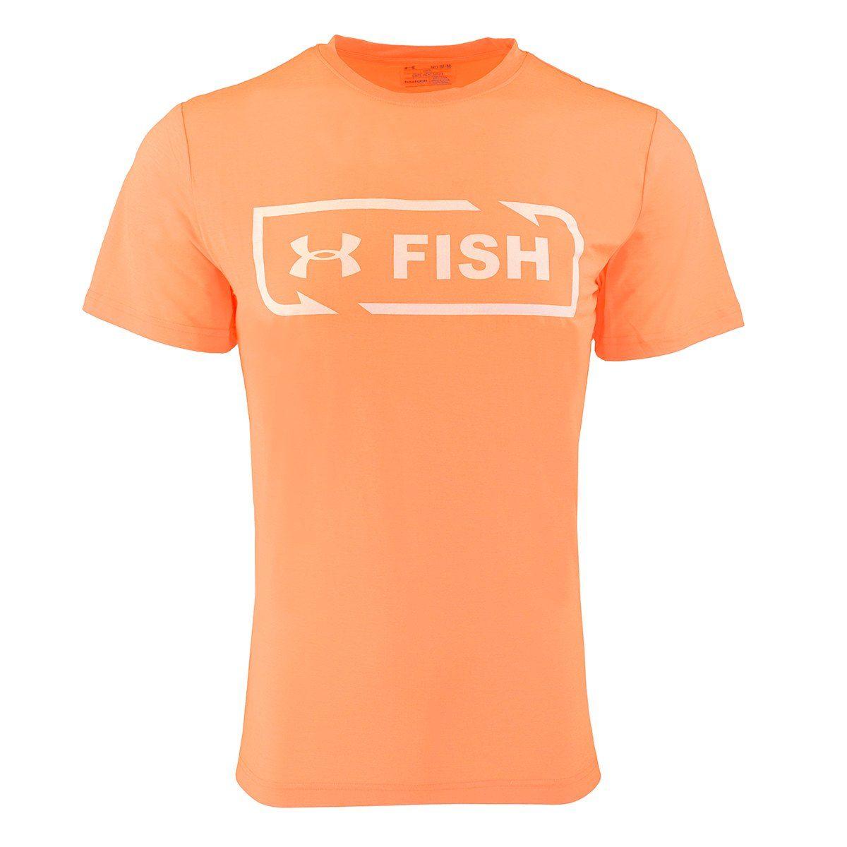 Under Armour Fish Hook Logo - Lyons Trading Co.: Under Armour Men's UA Fish Hook Big Logo T Shirt