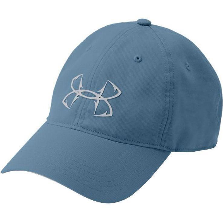 Under Armour Fish Hook Logo - Under Armour Men's Fish Hook Cap - Blue One size fits most ...
