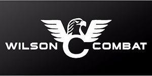 Wilson Combat Logo - Wilson Combat M1911A1 Pistol Logo Vinyl Decal Car Window Gun Case ...