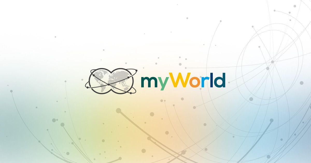 World.com Logo - myWorld Group of Companies