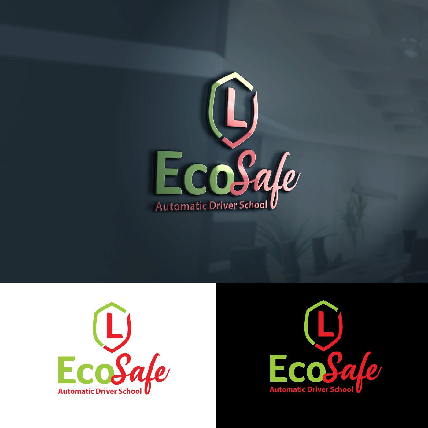 Driving U Logo - Serious, Modern, Driving School Logo Design for EcoSafe Automatic ...