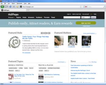 Hubpages.com Logo - Hubpages tools | Esharingportal.com