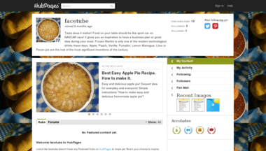 Hubpages.com Logo - Check facetube.hubpages.com's SEO