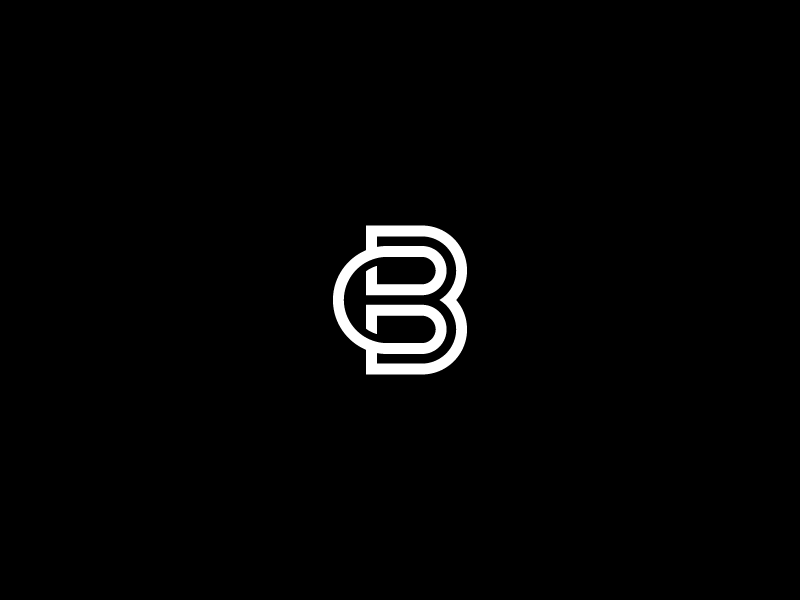 CB Logo - CB Monogram. icons & isotypes. Monogram, Monogram logo, Logo design