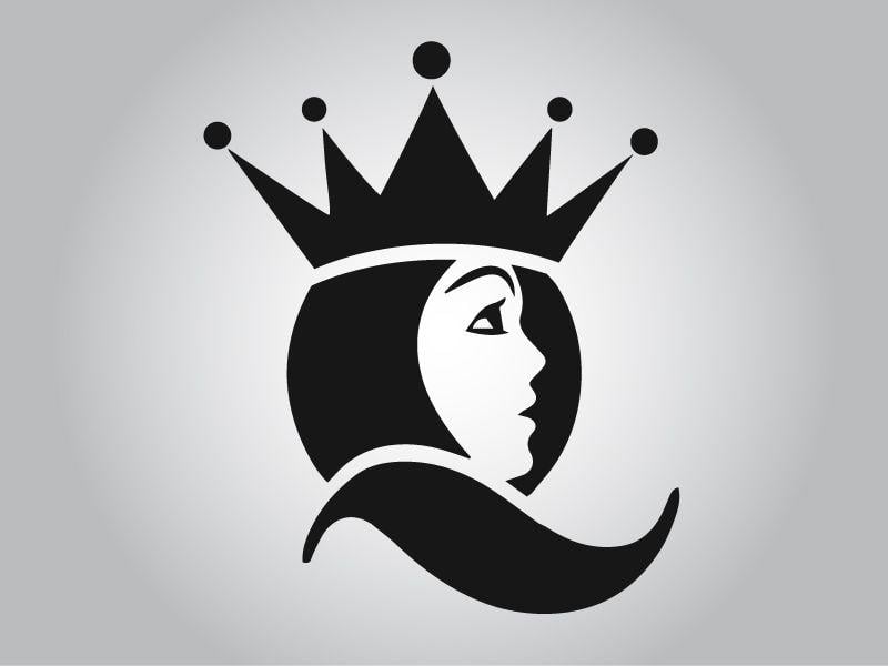 Face Q Logo - Q for Queen