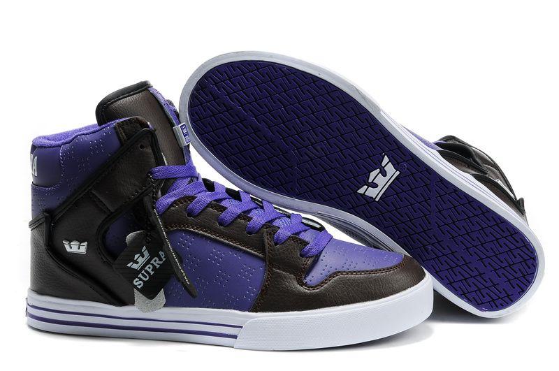 Nike Supra Logo - supra vaider high top skate shoe men's purple brown new york, supra