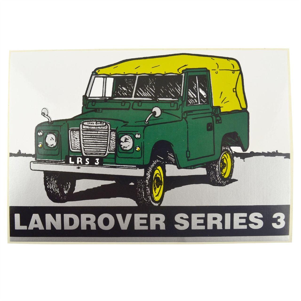 Rover Tools Logo - Land Rover Series 3 Sticker / Stick On Badge Logo ZK441 - AB Tools ...
