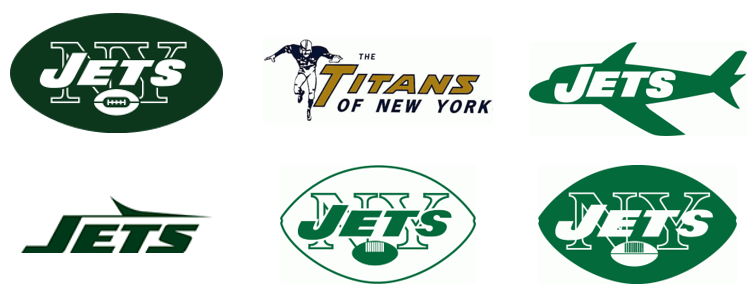 Jets Old Logo - Changing NFL Logos: New York Jets Quiz