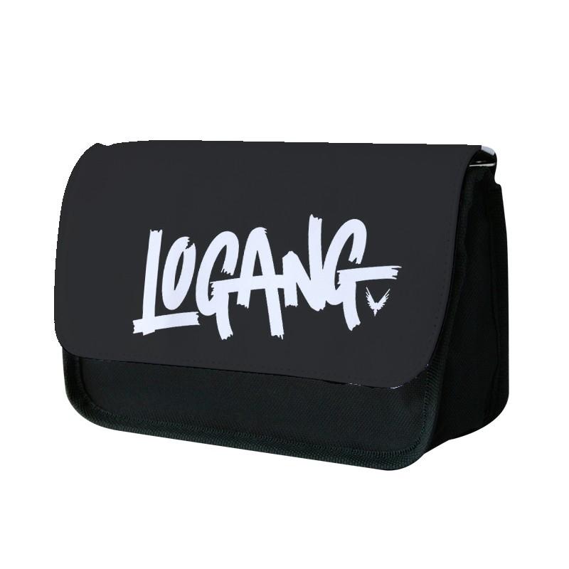 Loang Logo - Black Logang Logo - Logan Paul Pencil Case - Fun Cases