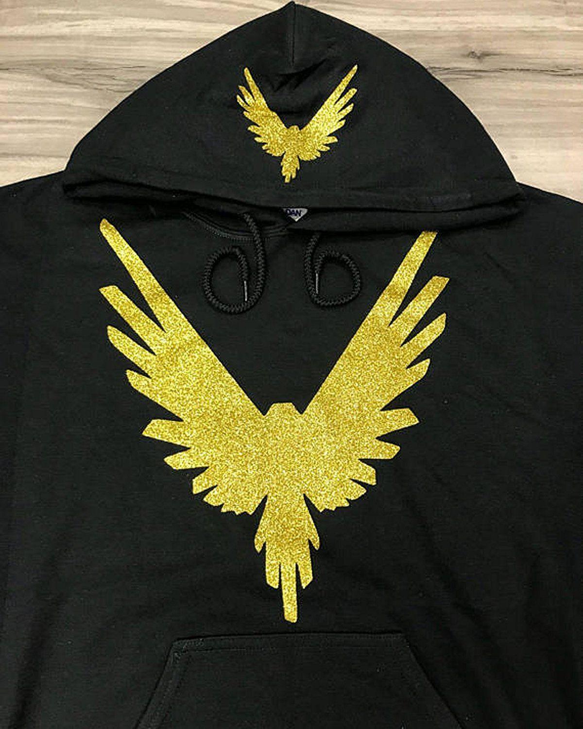 Loang Logo - Logang Logan Paul Maverick Hoodie (Gold Glitter Logo) - Custom City