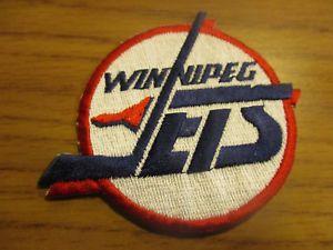 Jets Old Logo - Vintage 1970's WINNIPEG JETS Old Logo 2 1/2