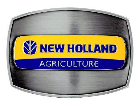 New Holland Agriculture Logo - New Holland Agriculture Pewter Belt Buckle, Licensed