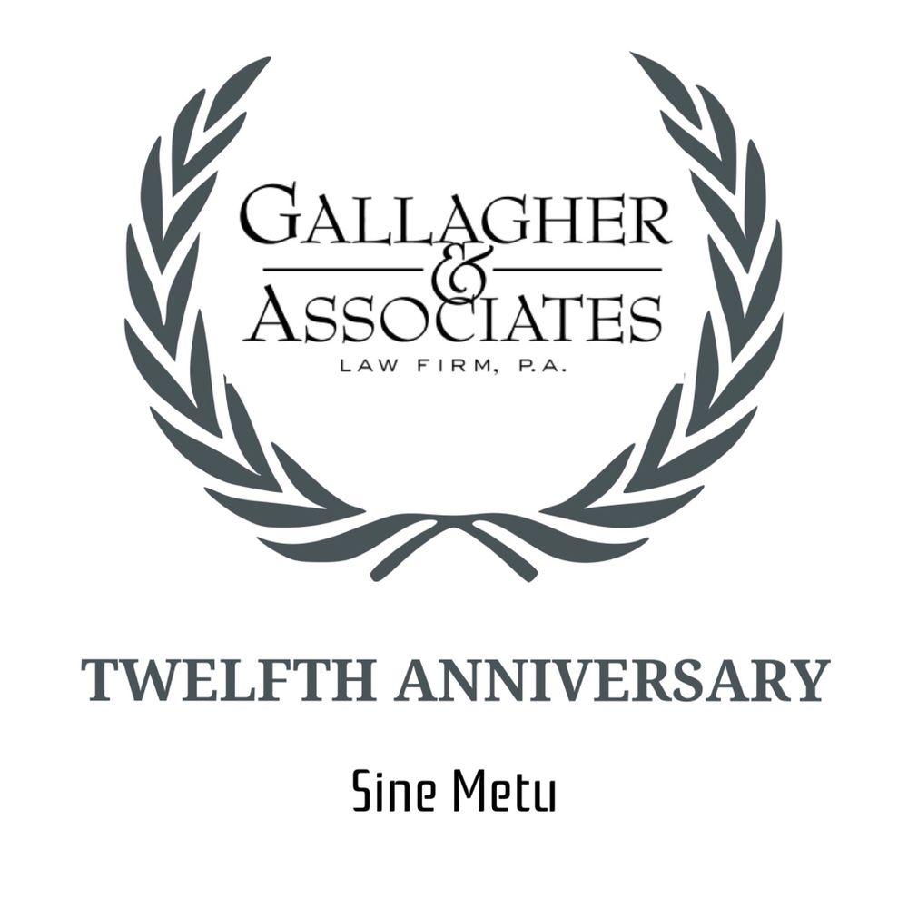 Gallagher and Associates Logo - Thanks for twelve amazing years!