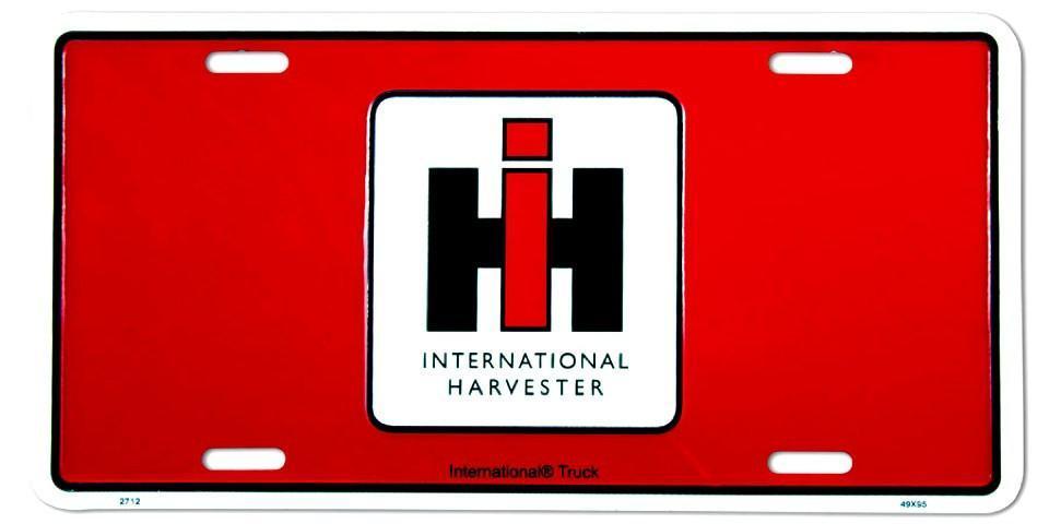 I H Logo - Red IH License Plate | IH GEAR | IH GEAR