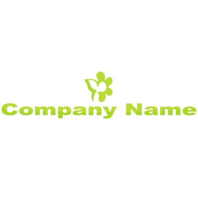 Green Flower Company Logo - GREEN FLOWER LOGOTYPE CONCEPT