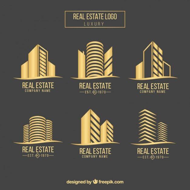 State Logo - Real state logo collection Vector | Free Download